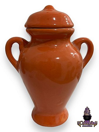 Quartinha Louca 16Cm Laranja C/Asa