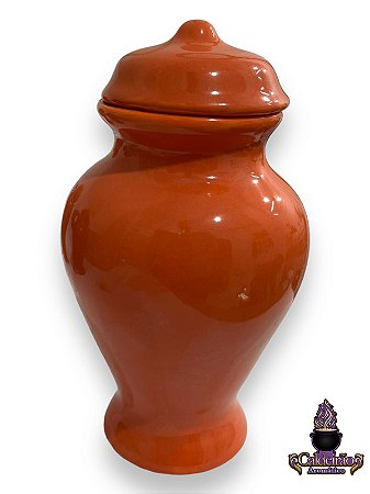 Quartinha Louca 16Cm Laranja S/Asa