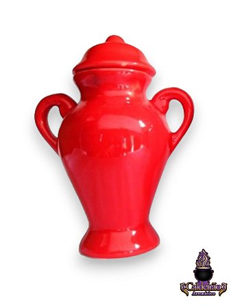 Quartinha Louca 16Cm Vermelha C/Asa