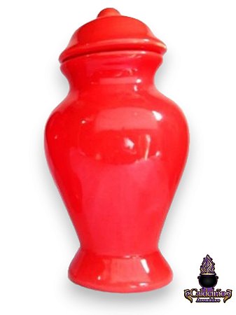 Quartinha Louca 16Cm Vermelha S/Asa