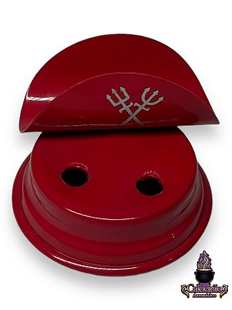 Suporte Descanso Para Charuto Vermelho