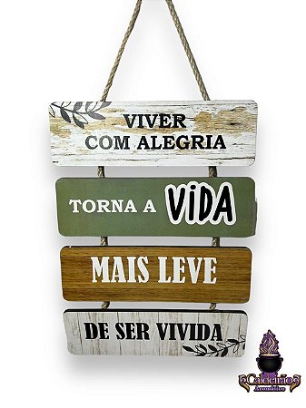 Placas De Frases A B C D Qqp015