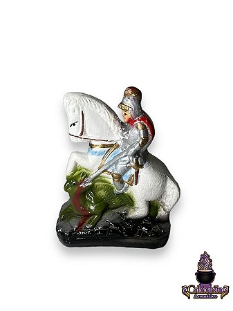 Sao Jorge Gesso 10Cm