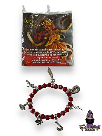 Pulseira Orixas Com Oracao Iansa