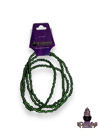 Guia De Missangao Protecao Cristal Verde