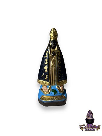 Nossa Senhora Aparecida Gesso 10Cm