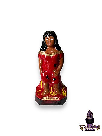 Pomba Gira Maria Mulambo Gesso 10Cm