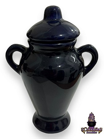 Quartinha Louca 11Cm Azul Escuro C/Asa
