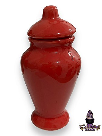 Quartinha Louca 11Cm Vermelha S/Asa