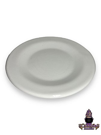 Prato Louca Branco 16Cm
