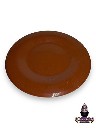 Prato Louca Marrom 16Cm