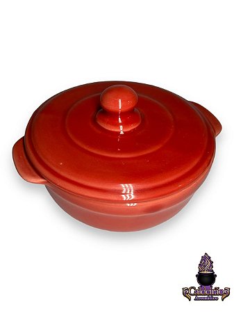 Cumbuca de Louca Vermelha 12Cm
