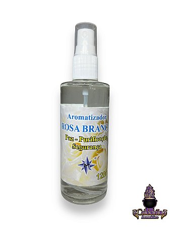 Aromatizador Para Ambiente Spray 120 ml - Rosa Branca