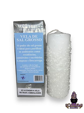 Vela 7 Dias 230g - Sal Grosso