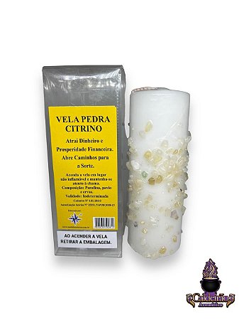Vela 7 Dias 270g - Citrino