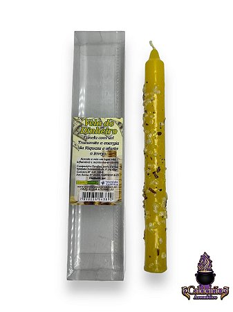 Vela Com Ervas 45g - Dinheiro