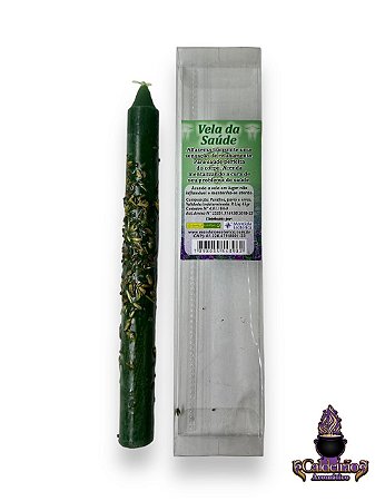 Vela Com Ervas 45g - Saude