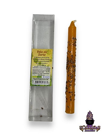Vela Com Ervas 45g - Sorte