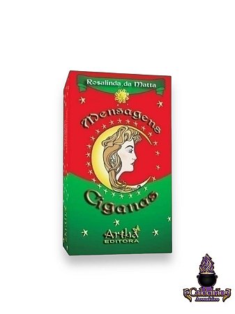 Baralho Mensagens Ciganas Rosalinda 53 Cartas Ed Artha