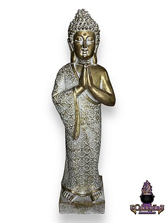 Estatueta Buda Em Pe