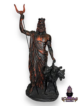 Hades Com Cerbero Deus dos Mortos