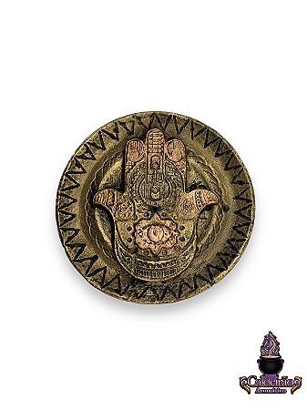 Incensario Pratinho Mao Hamsa