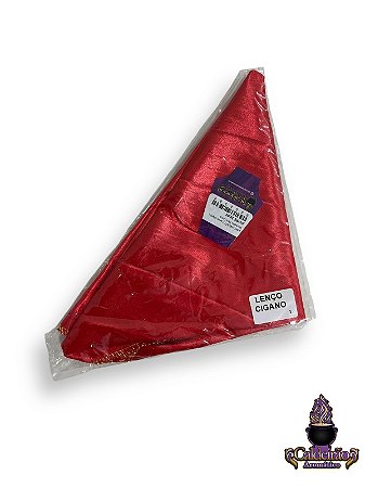 LANCAMENTO Lenco Cigano Vermelho Tam Único