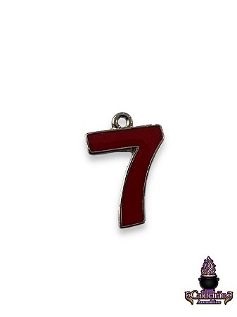 Miniatura Numero 7 Prateado Un