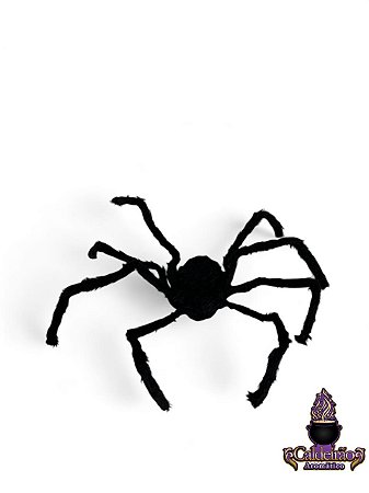 Halloween Aranha 75Cm Preta