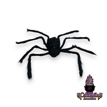 Halloween Aranha com Movimento Som e Luz100x20Cm