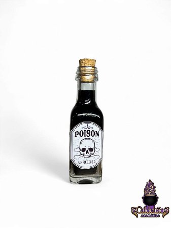 Vidro Pocao Harry Potter N.12 Poison 85mm Garrafinha Un