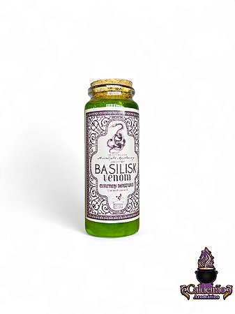 Vidro Pocao Harry Potter N.10 Basilisk Venon 110mm Un