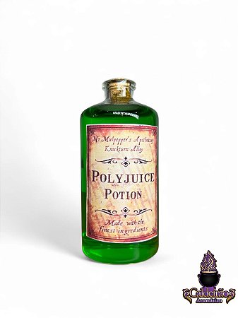 Vidro Pocao Harry Potter N.9 Polyjuice Potion 100mm Mod2 Un