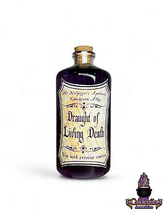Vidro Pocao Harry Potter N.9 Draught Of Living Death 100mm Mod2 Un
