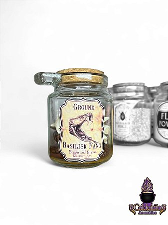 Vidro Pocao Harry Potter N.7 Basilisk Fang 90mm Un