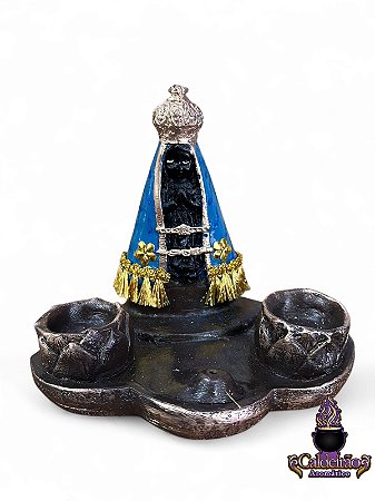 Incensario Nossa Senhora Aparecida Gesso