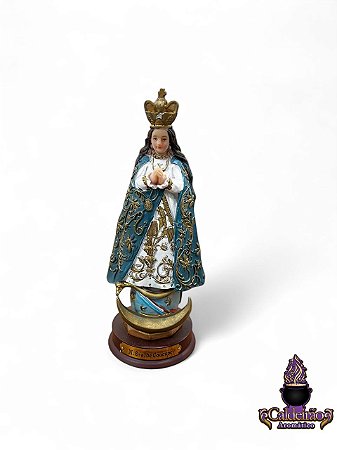 Lancamento Nossa Senhora do Caacupe Modelo Resina 15cm