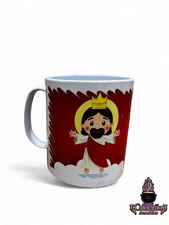 Lancamento Caneca Plastica Jesus