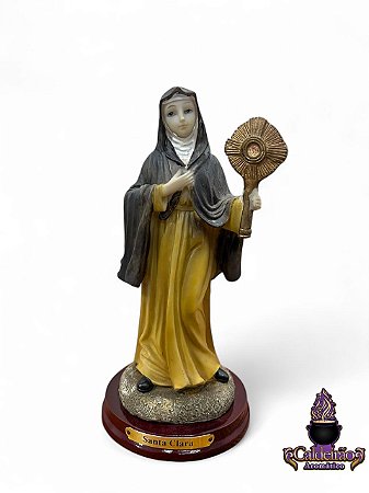 Lancamento Santa Clara Modelo Resina 17cm