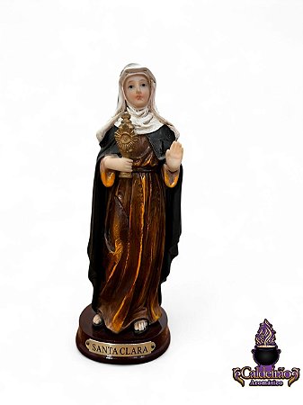 Lancamento Santa Clara Modelo Resina 15cm
