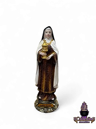 Lancamento Santa Clara Modelo Resina 14cm