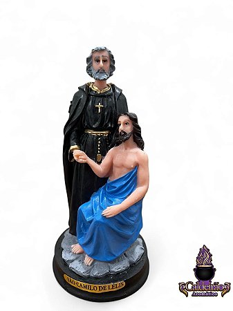 Lancamento Sao Camilo de Lelis Modelo Resina 13cm