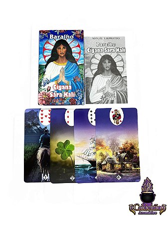 Baralho De Santa Sara Mandala 36 Cartas