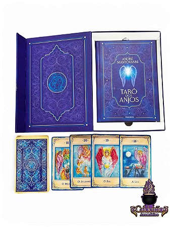Baralho Box Tarot Dos Anjos 22 cartas e 1 Livro Ed Pensamento