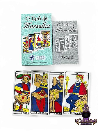Baralho O Taro de Marselha 78 Cartas Ed Mandala