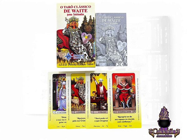 Baralho O Taro Classico de Waite para Iniciantes 78 Cartas Ed Mandala