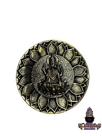 Incensario Redondo Resina Shiva 9,5cm