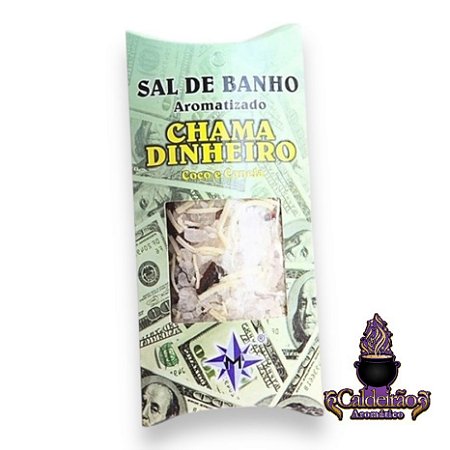 Sal de Banho Aromatizado Chama Dinheiro 100g