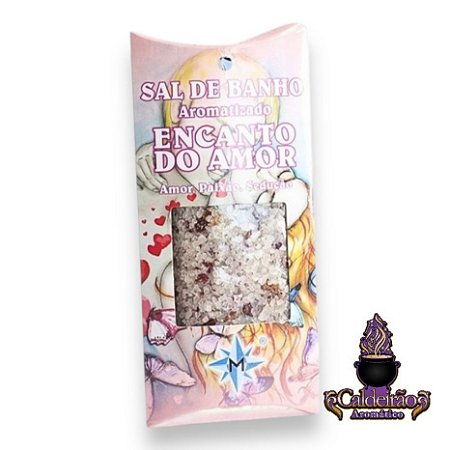Sal de Banho Aromatizado Encanto do Amor 100g