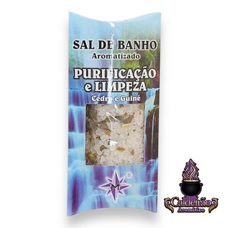 Sal de Banho Aromatizado Purificacao e Limpeza 100g